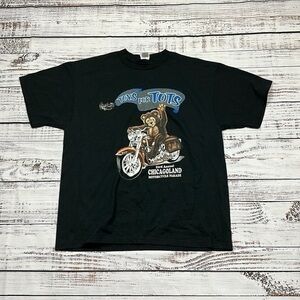Toys for tots 2000 Chicago motorcycle parade t-shirt xl vintage y2k
